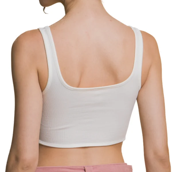 Radiance Ribbed Crop Top - Image 3