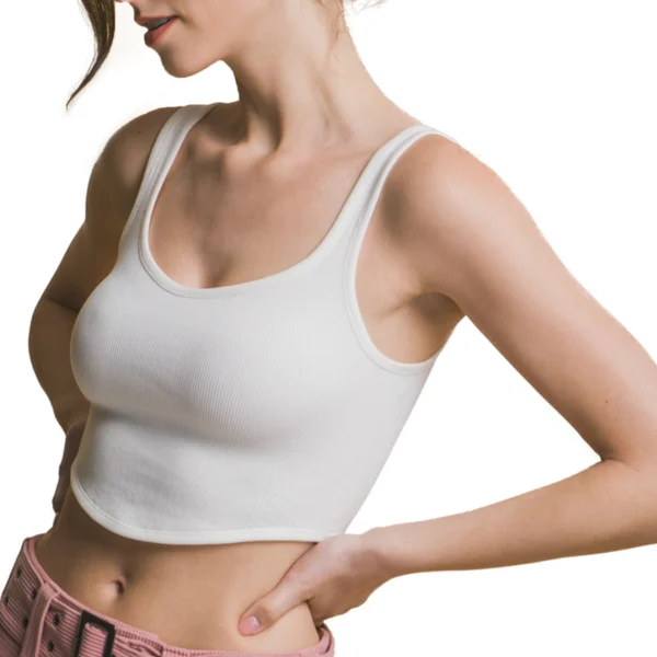 Radiance Ribbed Crop Top - Image 2